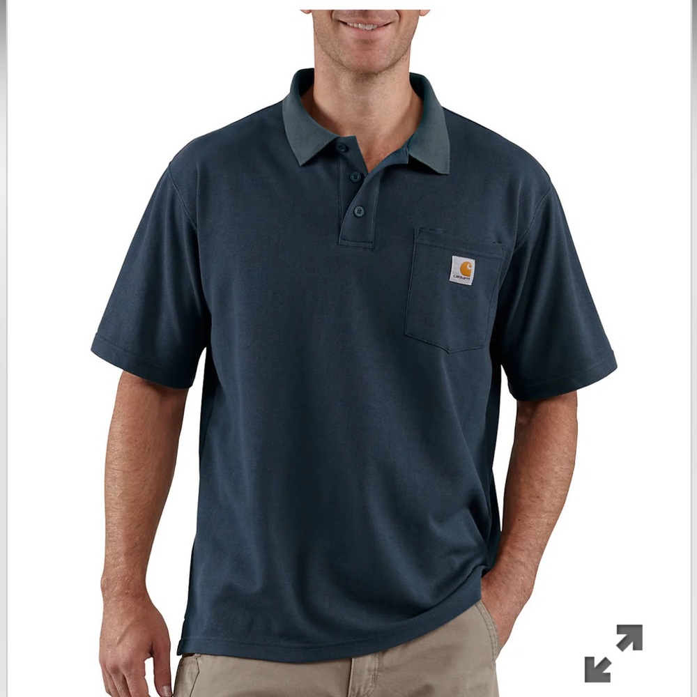 Carhartt Men's Dark green chest pocket Shirt